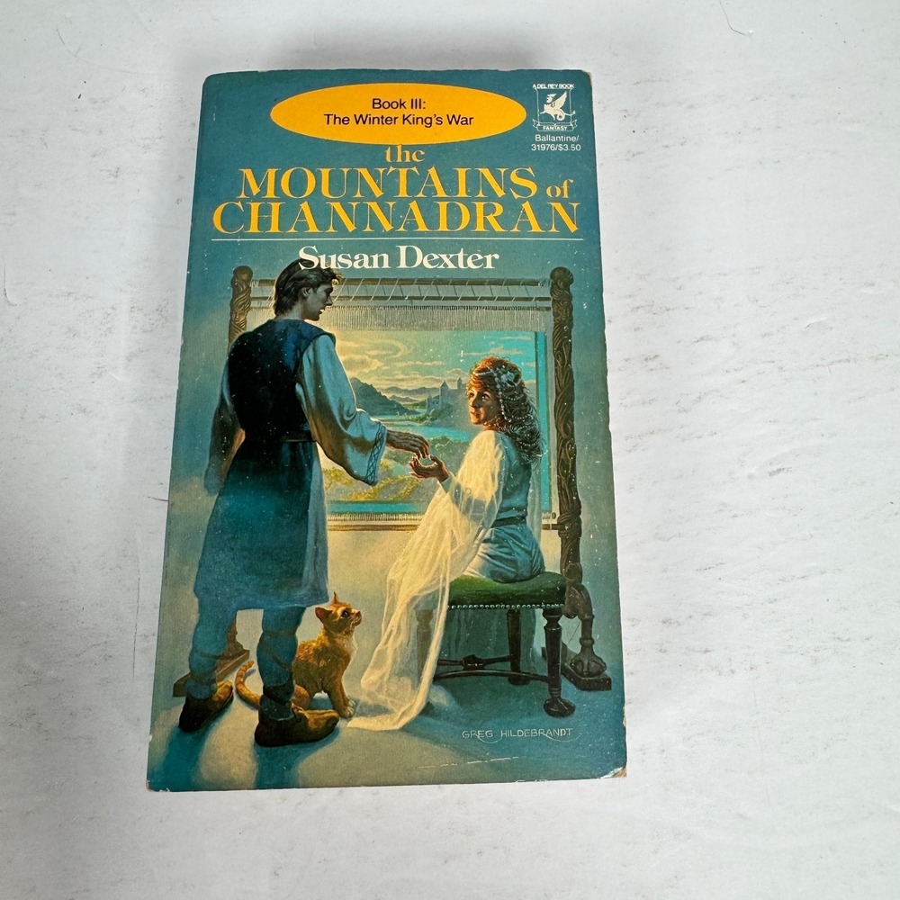 The Mountains of Channadran Susan Dexter 1986 First Edition Fantasy Del Rey